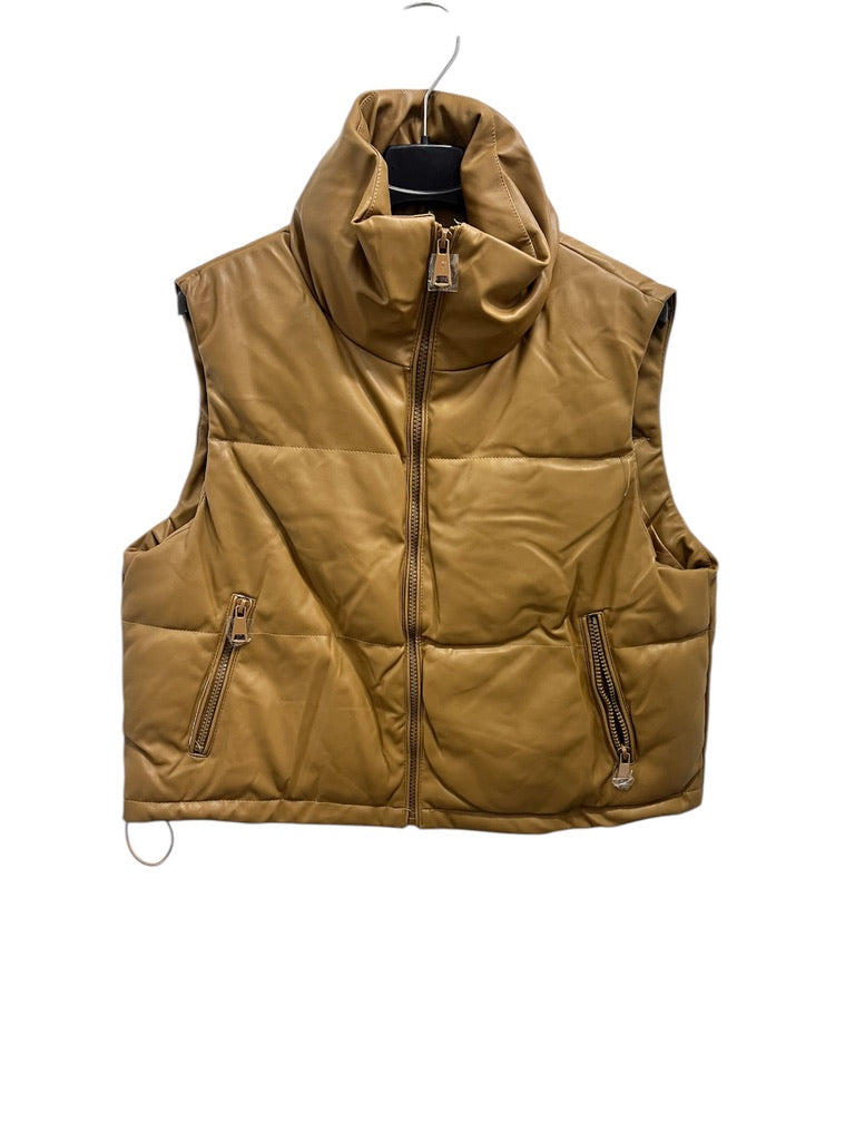 GILET IN PELLE